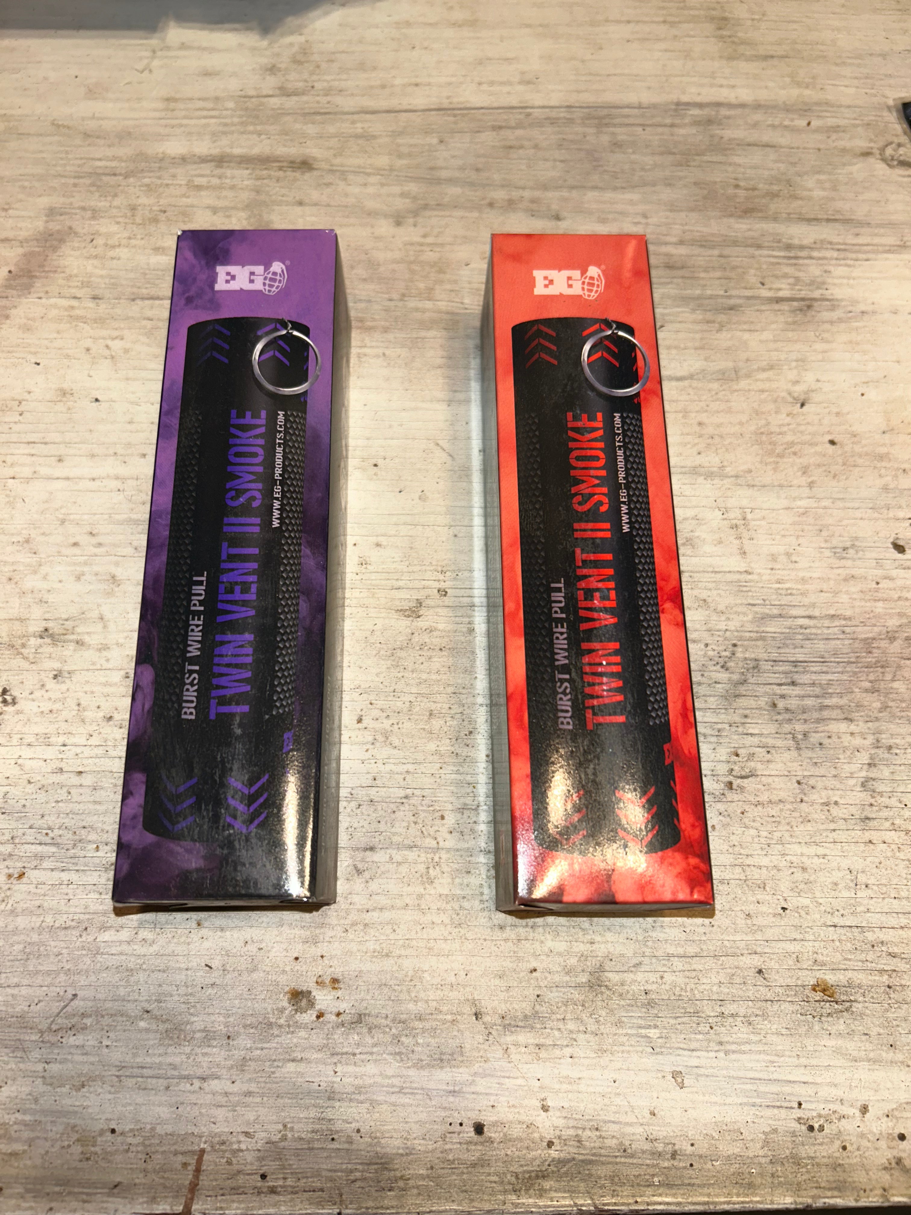 Twin Vent II: Wire Pull Smoke Grenade
