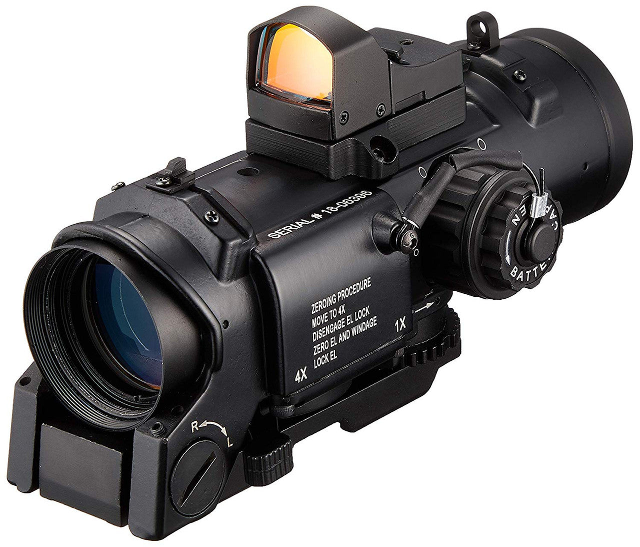 SPECTER 1-4x Adjustable Magnification with RMR