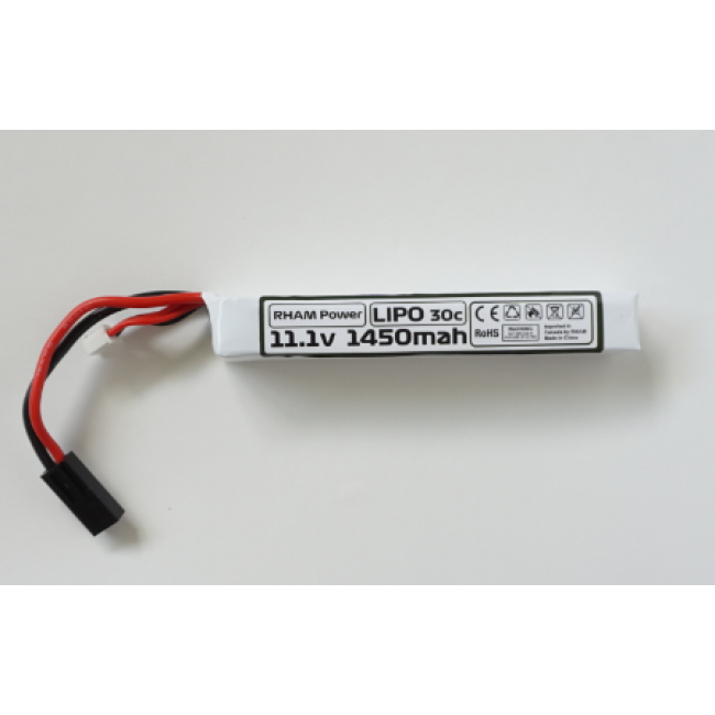 RHAM 11.1v Lipo 1450mAh Stick